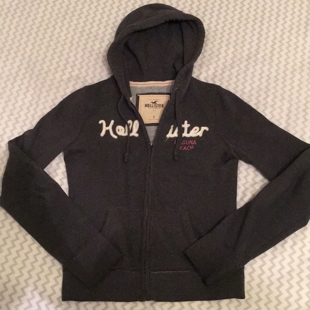 HOLLISTER GRAY SWEATSHIRT HOODIE